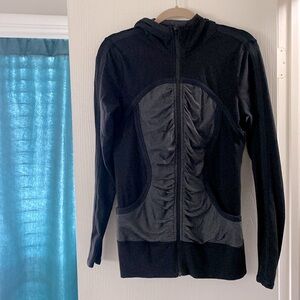 Lululemon two tone zip up hoody